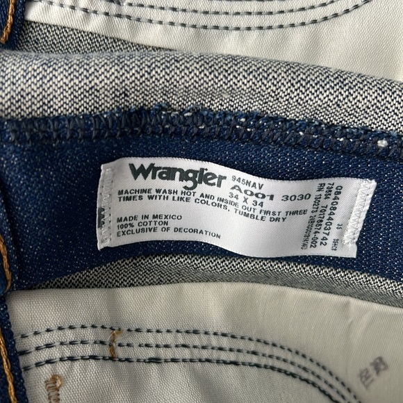 Wrangler NWT cowboy cut regular fit jeans 34X34 - Picture 6 of 6